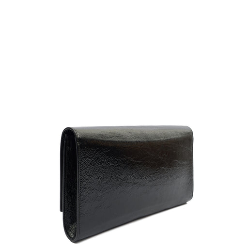 Picture of Saint Laurent Clutch Belle De Jour Clutch in Black, Calfskin Leather