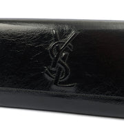 Picture of Saint Laurent Clutch Belle De Jour Clutch in Black, Calfskin Leather