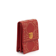 Picture of Christian Dior Diorama Pouch in Red, Calfskin