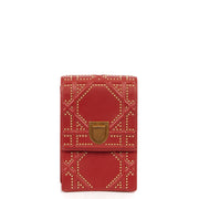 Picture of Christian Dior Diorama Pouch in Red, Calfskin