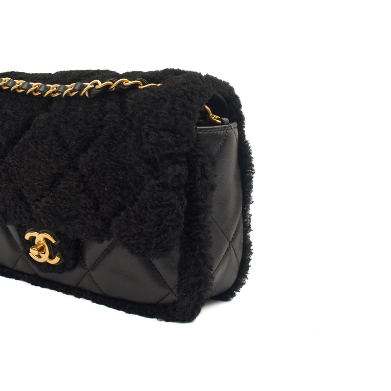 Picture of Chanel Shoulder Bag Flap Bag in Black, Canvas