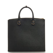 Picture of Aspinal of London Tote Editors Bag- Medium in Black, Leather