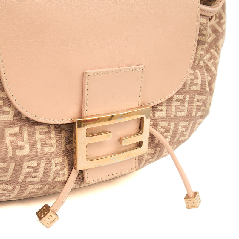Picture of Fendi Shoulder Bag  BAGUETTE MAMMA in Zucca FF, Canvas