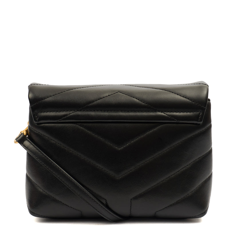 Picture of Saint Laurent Cross Body LouLou - Toy in Black, Leather