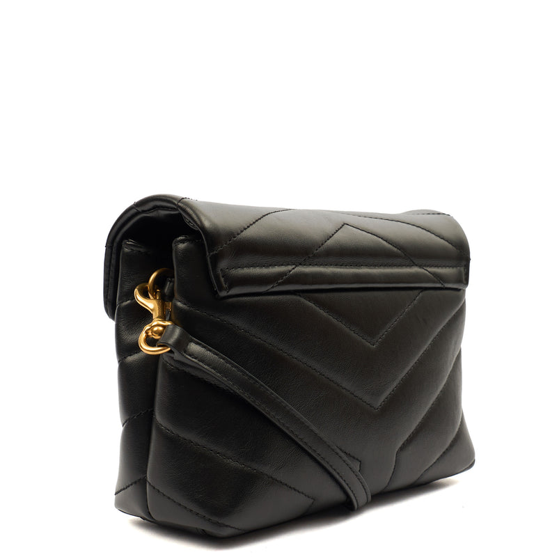 Picture of Saint Laurent Cross Body LouLou - Toy in Black, Leather