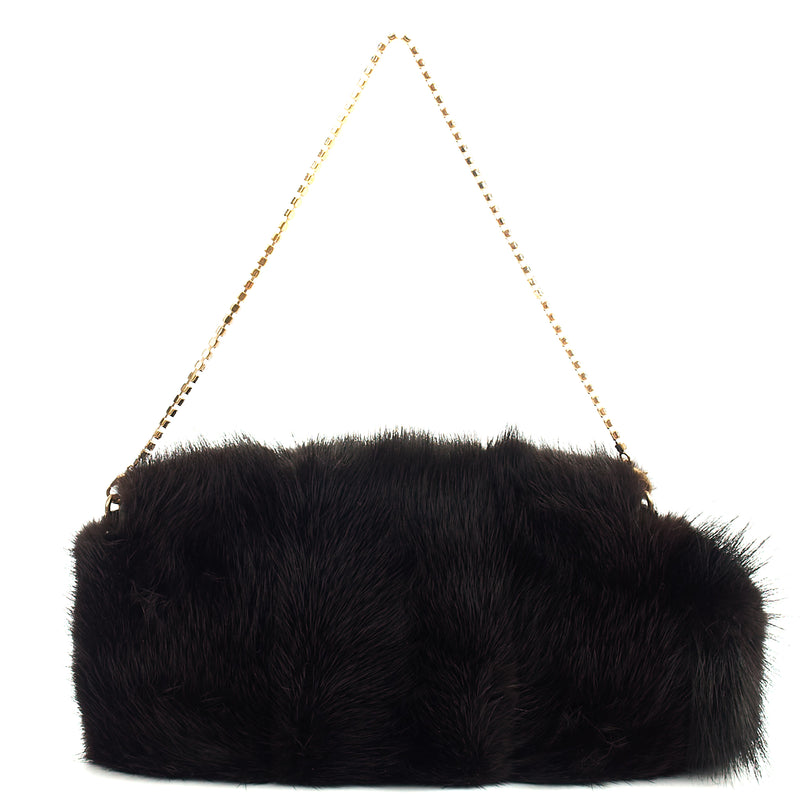 Picture of Gucci Clutch 1955 Horsebit Shoulder Bag in Black, Exotic