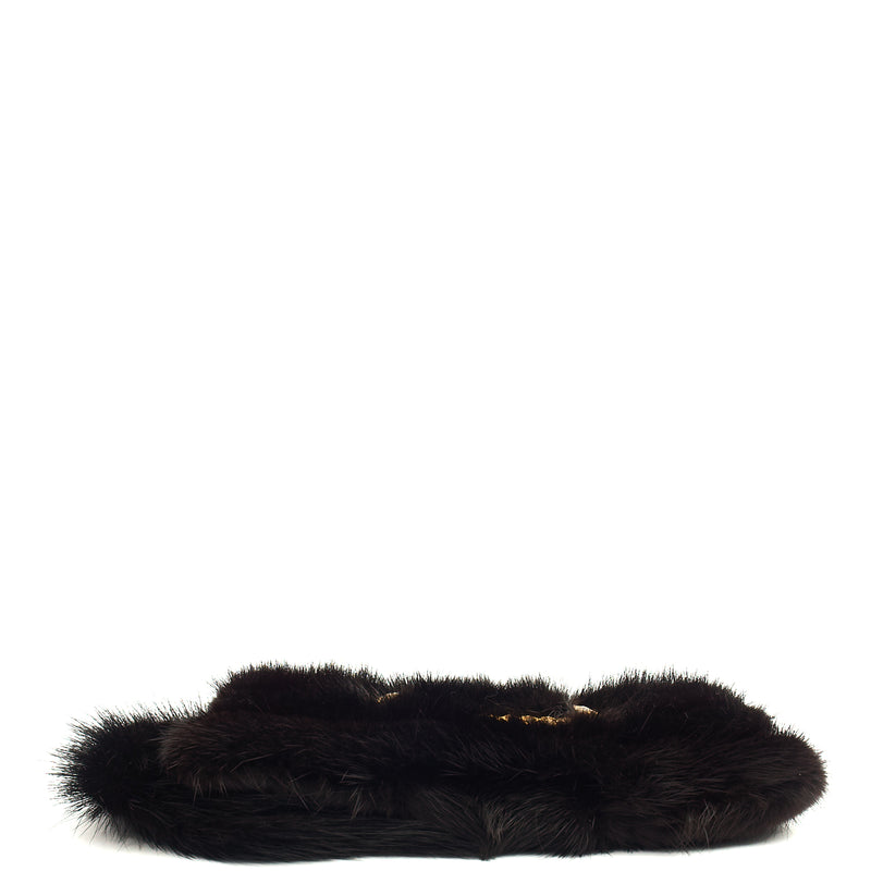 Picture of Gucci Clutch 1955 Horsebit Shoulder Bag in Black, Exotic