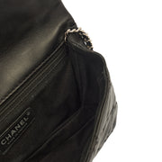 Picture of Chanel Cross Body Flap Bag in Black, Calfskin Leather