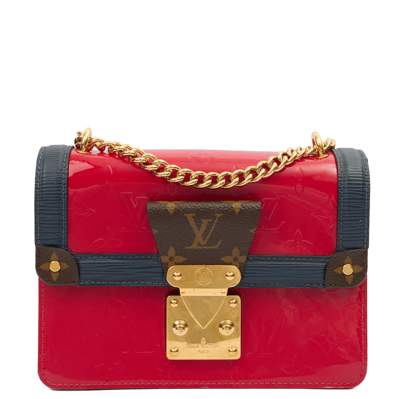 Picture of Louis Vuitton Shoulder Bag Wynwood in Red, Patent Leather