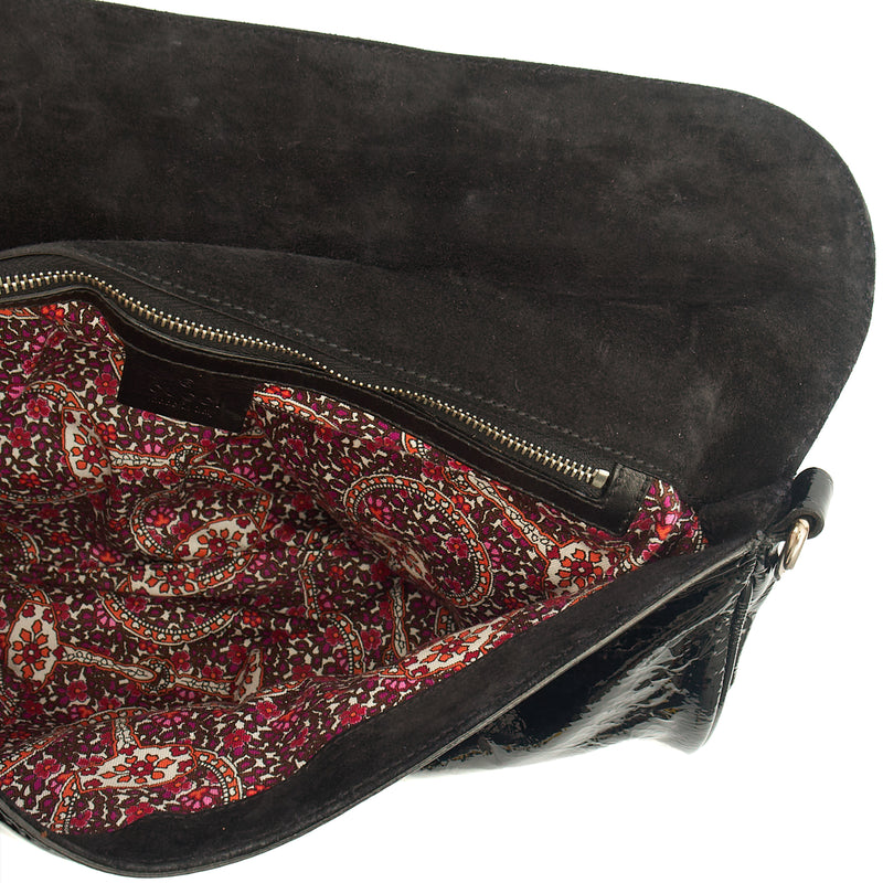 Picture of Gucci Shoulder Bag Vintage Shoulder Bag in Black, Patent Leather