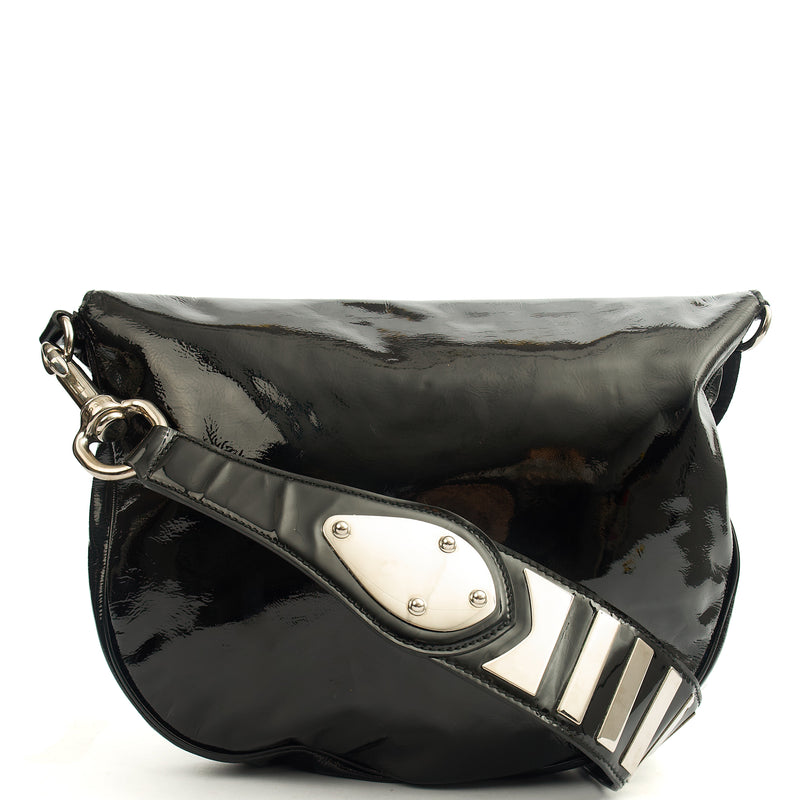 Picture of Gucci Shoulder Bag Vintage Shoulder Bag in Black, Patent Leather