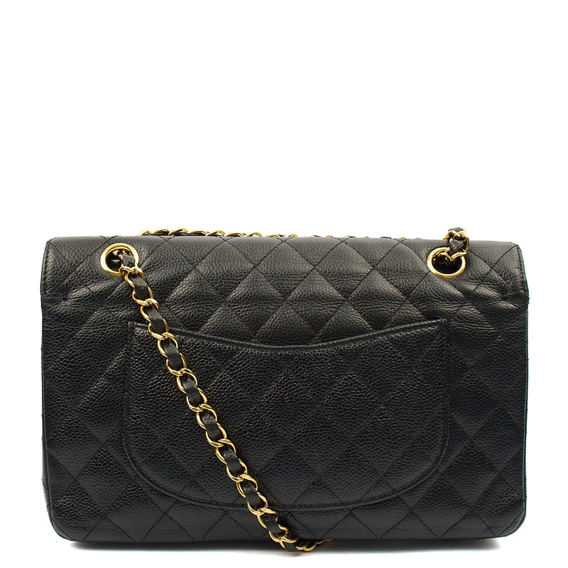 Picture of Chanel Shoulder Bag Classic Double Flap - Medium in Black, Caviar Leather
