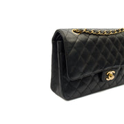 Picture of Chanel Shoulder Bag Classic Double Flap - Medium in Black, Caviar Leather