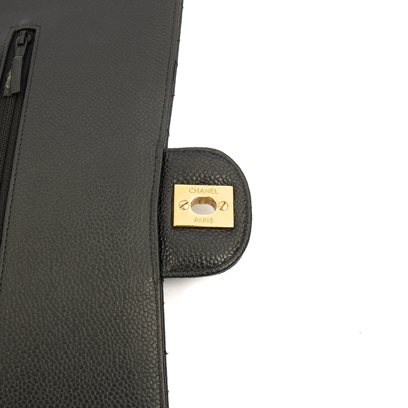 Picture of Chanel Shoulder Bag Classic Double Flap - Medium in Black, Caviar Leather