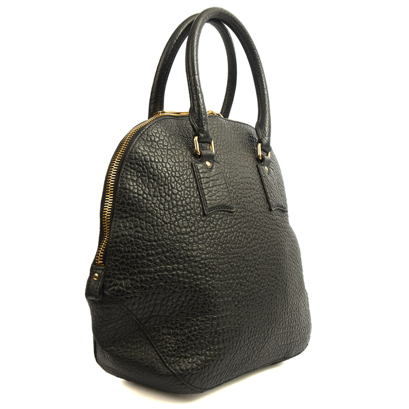Picture of Burberry Tote Orchard Bowling Bag - Large in Black, Leather