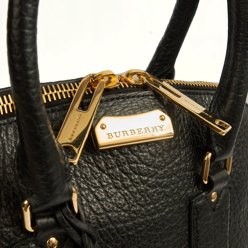 Picture of Burberry Tote Orchard Bowling Bag - Large in Black, Leather