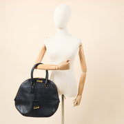 Picture of Burberry Tote Orchard Bowling Bag - Large in Black, Leather