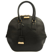 Picture of Burberry Tote Orchard Bowling Bag - Large in Black, Leather