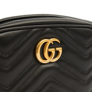 Picture of Gucci Cross Body Marmont Shoulder Bag - Mini in Black, Leather