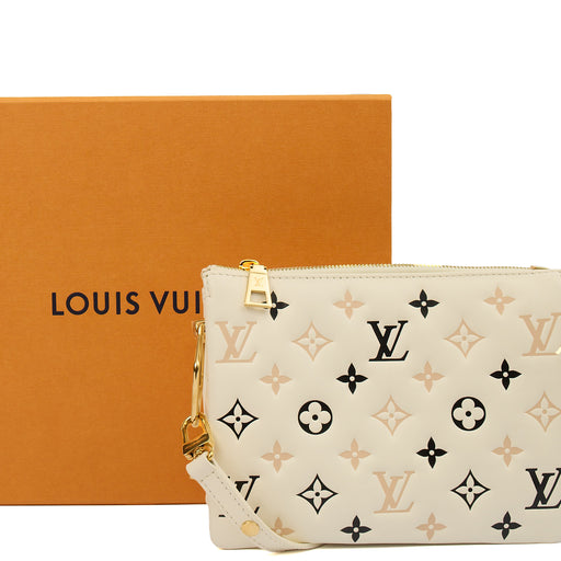 Picture of Louis Vuitton Cross Body Coussin PM in White, Leather