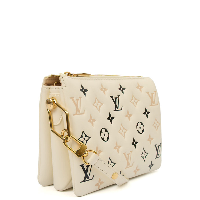 Picture of Louis Vuitton Cross Body Coussin PM in White, Leather