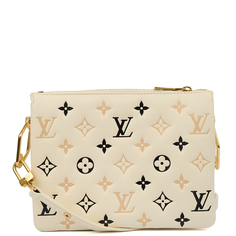 Picture of Louis Vuitton Cross Body Coussin PM in White, Leather
