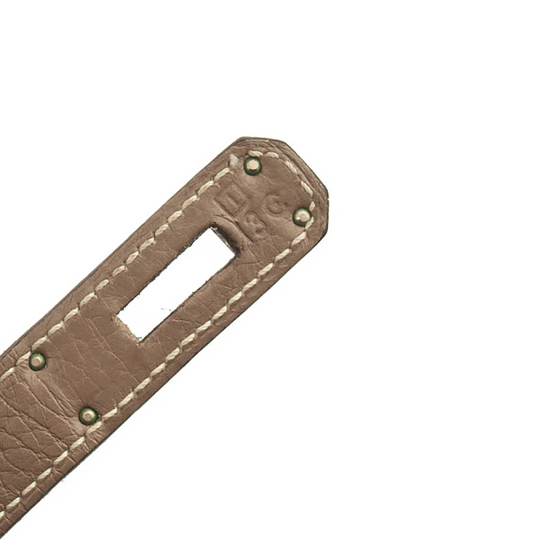 Picture of Hermes Tote Birkin 35 in Etoupe, Togo Leather