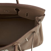 Picture of Hermes Tote Birkin 35 in Etoupe, Togo Leather