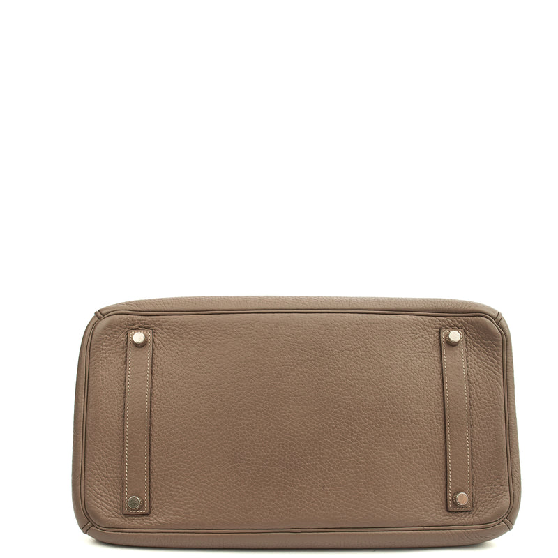 Picture of Hermes Tote Birkin 35 in Etoupe, Togo Leather