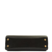 Picture of Coach Top Handle Eliza Top Handle in Black, Leather