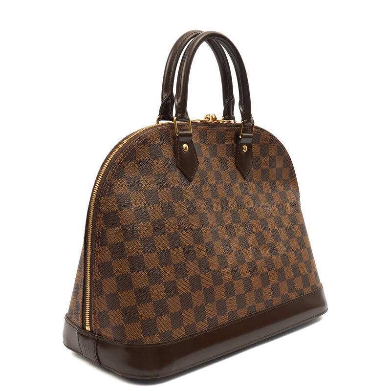 Picture of Louis Vuitton Top Handle Alma PM in Damier, Canvas