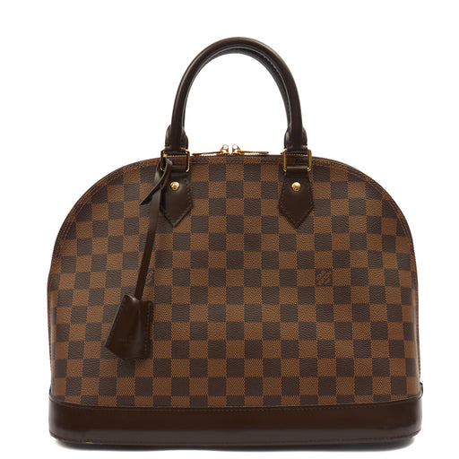 Picture of Louis Vuitton Top Handle Alma PM in Damier, Canvas