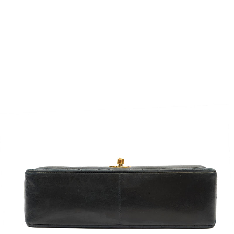 Picture of Chanel Cross Body Diana - Medium in Black, Lambskin Leather