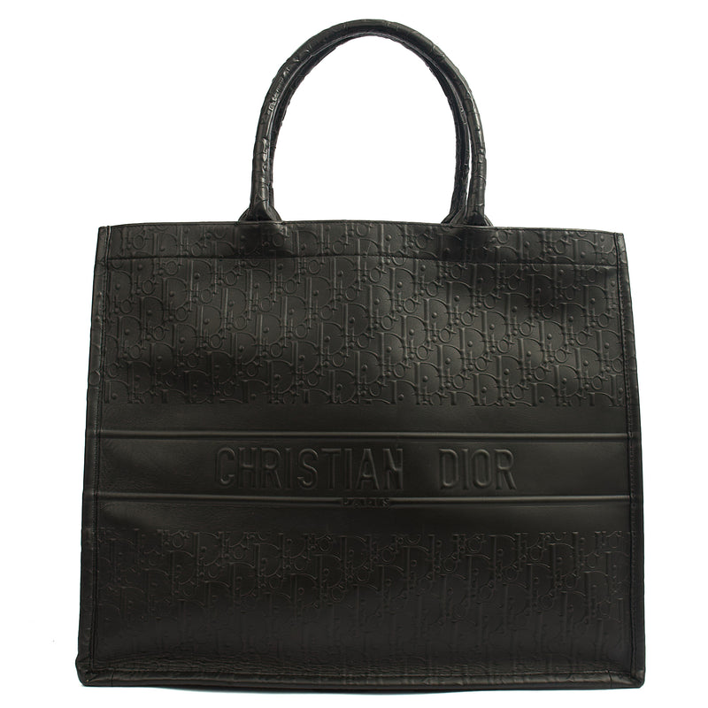 Picture of Christian Dior Tote Book Tote - Large in Black, Leather