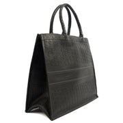 Picture of Christian Dior Tote Book Tote - Large in Black, Leather
