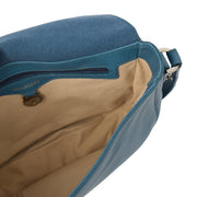 Picture of Mulberry Cross Body Tessie Satchel in Steel Blue, Leather