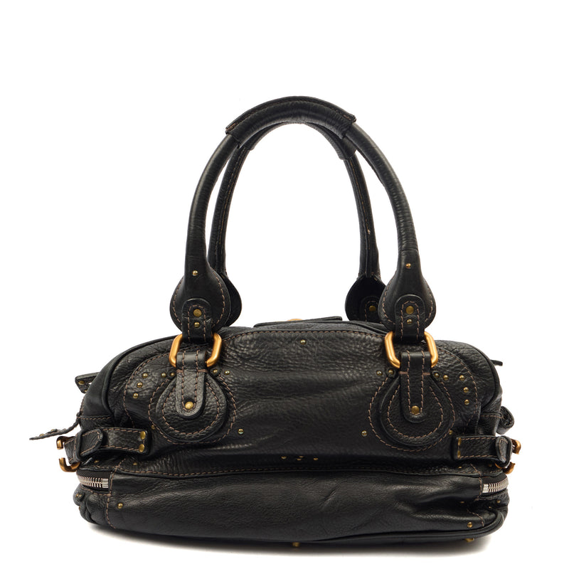 Picture of Chloe Shoulder Bag Paddington in Black, Leather