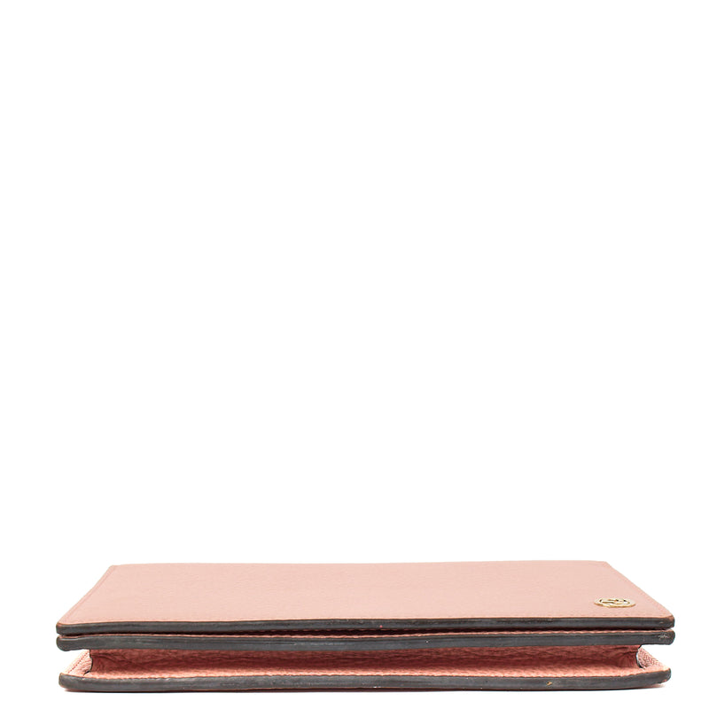 Picture of Gucci Cross Body Signature Wallet on Chain in Pink, Leather