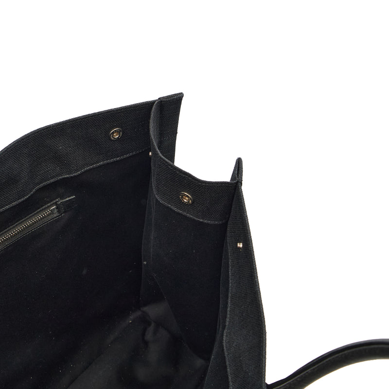 Picture of Saint Laurent Tote Rive Gauche Tote in Black, Fabric