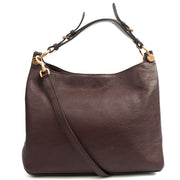 Picture of Mulberry Tote Freya in Oxblood, Calfskin Leather