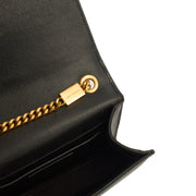 Picture of Saint Laurent Shoulder Bag Kate Small in Black, Calfskin Leather