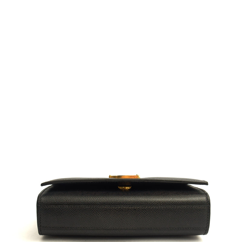 Picture of Saint Laurent Shoulder Bag Kate Small in Black, Calfskin Leather