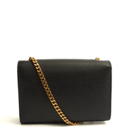 Picture of Saint Laurent Shoulder Bag Kate Small in Black, Calfskin Leather