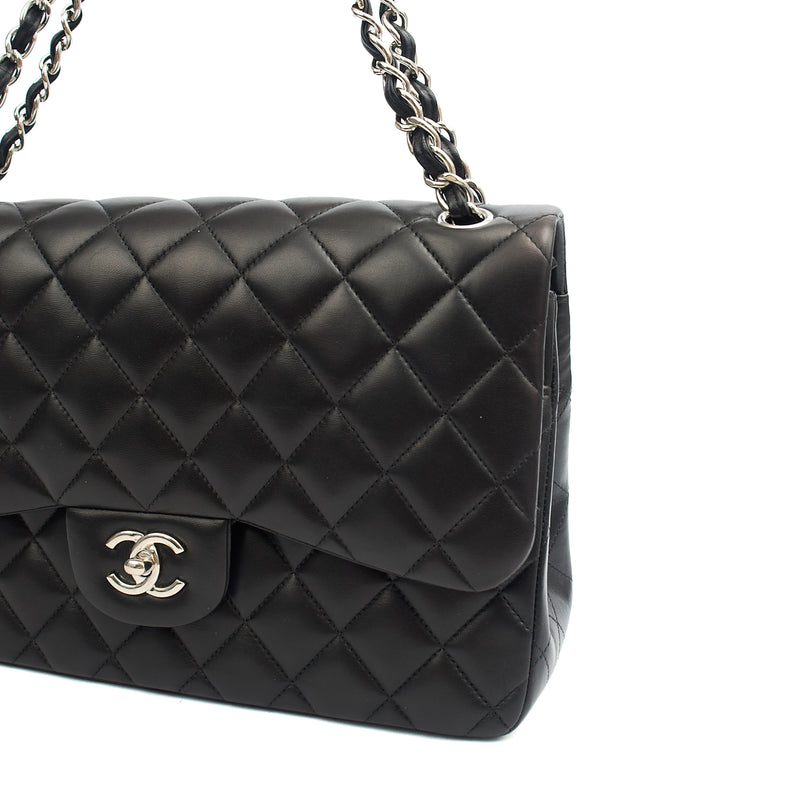Picture of Chanel Shoulder Bag Classic Double Flap - Large in Black, Lambskin Leather