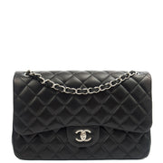 Picture of Chanel Shoulder Bag Classic Double Flap - Large in Black, Lambskin Leather