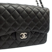 Picture of Chanel Shoulder Bag Classic Double Flap - Large in Black, Lambskin Leather