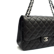 Picture of Chanel Shoulder Bag Classic Double Flap - Large in Black, Lambskin Leather