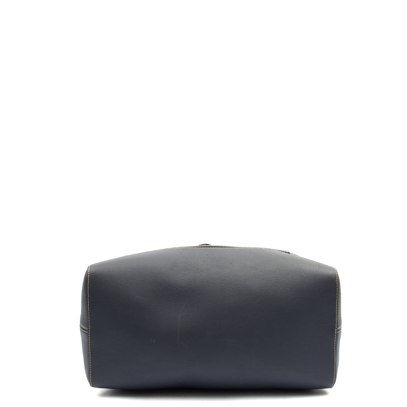 Picture of Mulberry Backpack Chiltern Backpack in Blue, Calfskin Leather