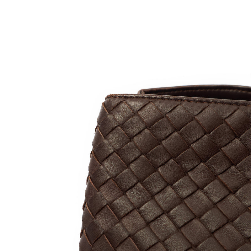 Picture of Bottega Veneta Tote Intrecciato Leather Tote in Fondant, Leather