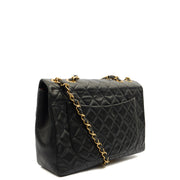 Picture of Chanel Shoulder Bag Maxi Jumbo XL in Black, Lambskin Leather
